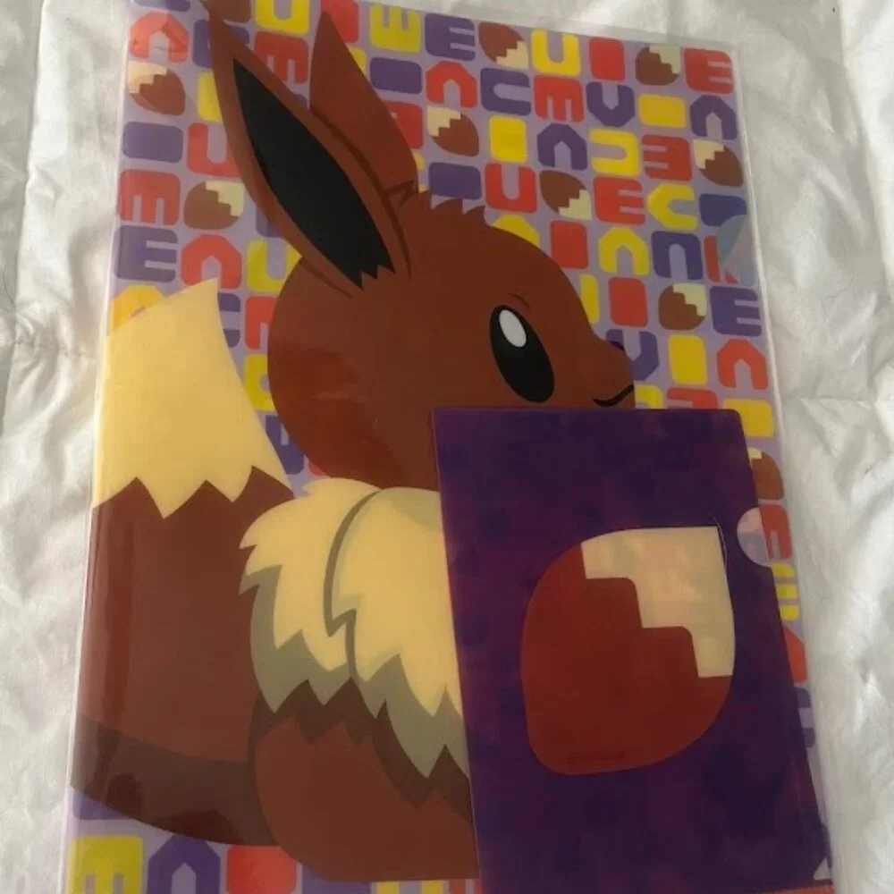 Pokémon Center Japan - Eevee A4 Clear File Folder Set – Sealed